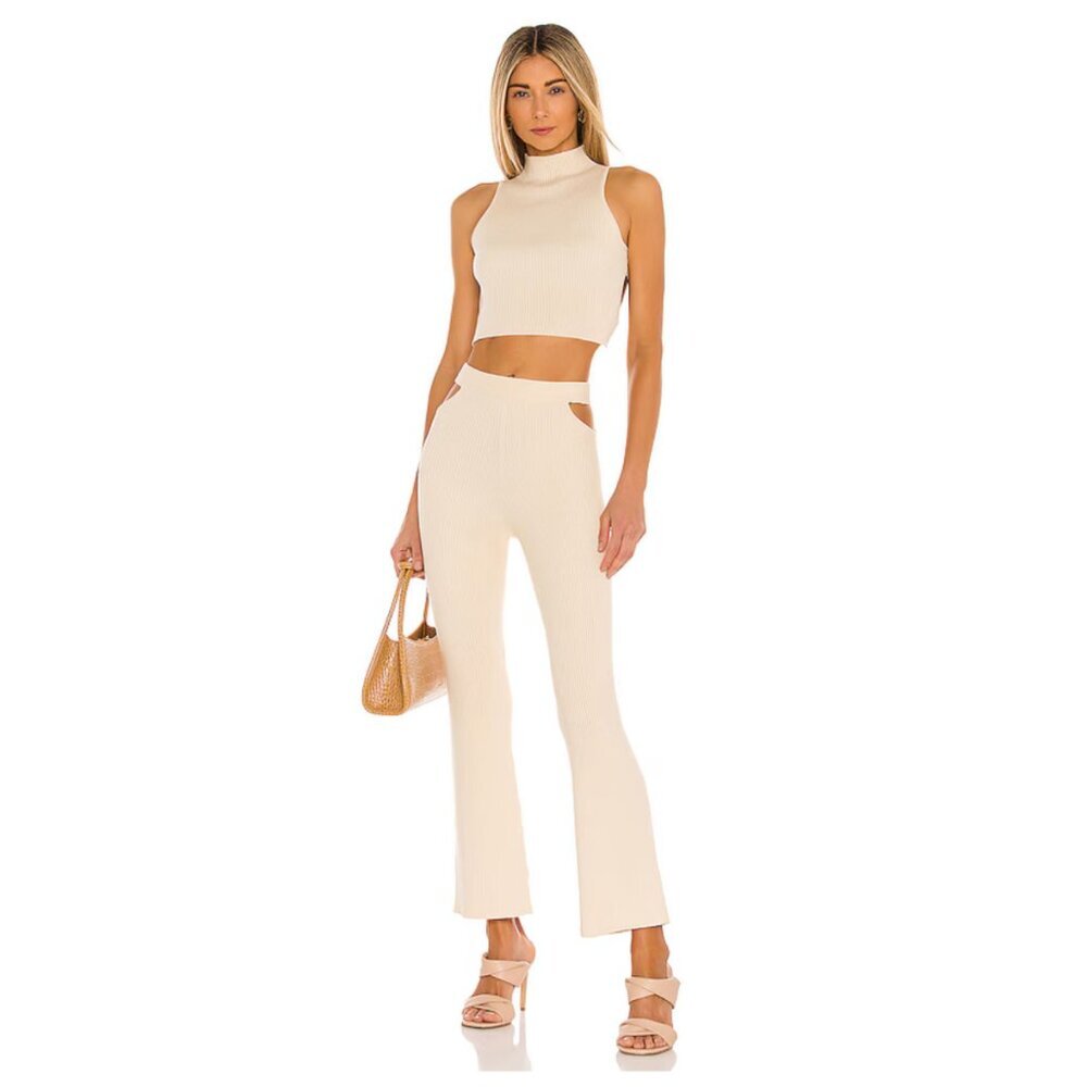 CAMILA COELHO LOUNGE KNIT TOP AND PANT SET 2 - Picture 2 of 13